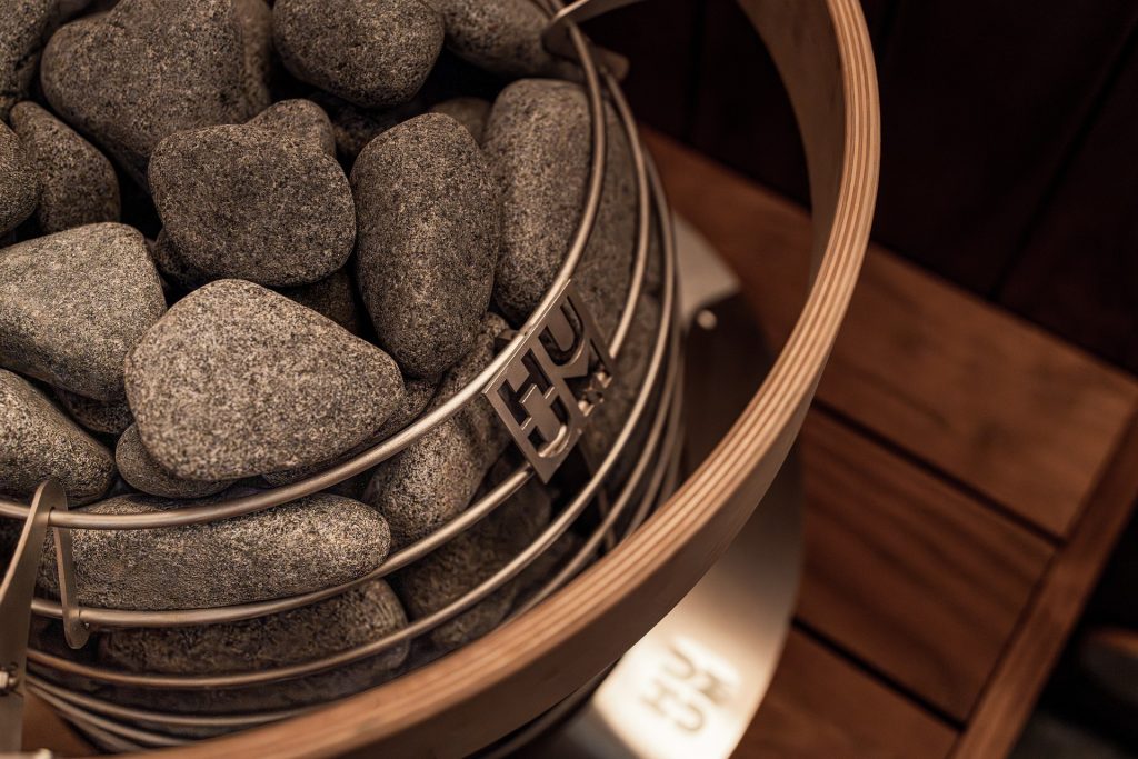 sauna rocks